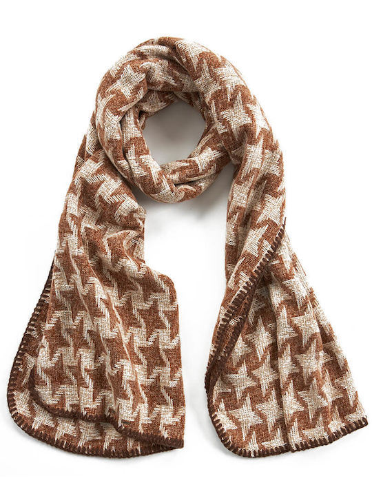 Verde Women's Wool Scarf Brown