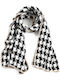 Verde Women's Wool Scarf Black