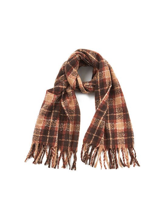 Verde Women's Wool Scarf Brown