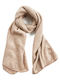 Verde Women's Wool Scarf Beige