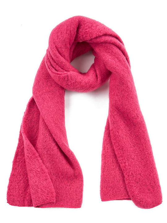 Verde Women's Wool Scarf Pink