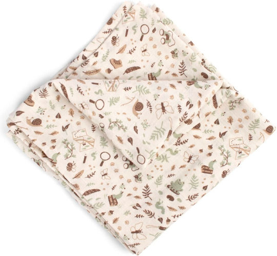 Filibabba Swaddle Blanket 120x120cm Filibabba Swaddle Blanket 120x120cm