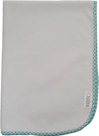 Figlio Bino Wasserdichtes Wickeltuch Mint Grün 60x90cm.