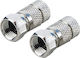 Φις F Αδιάβροχο Τσιμούχα Rg59 1000022 Prisma F-connector Male Σετ 2 Τεμάχια