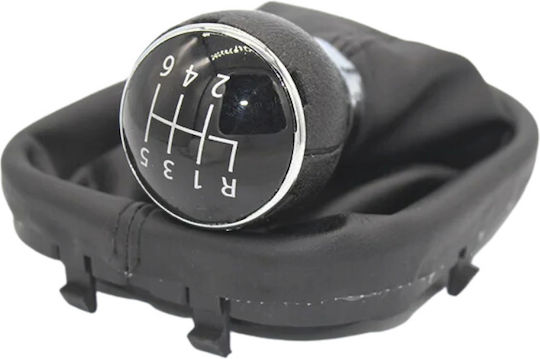 Leather Luxe Δερμάτινη Φούσκα Πόμολο 6 Ταχυτήτων Volkswagen Caddy 2 Touran Zgear-vw-15