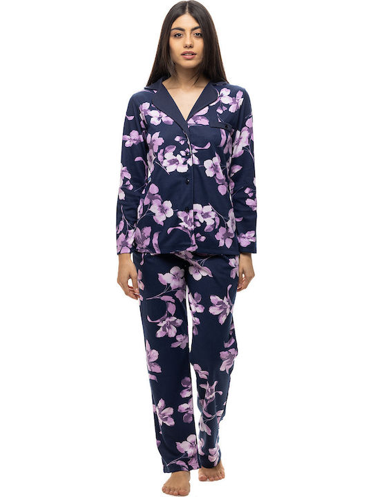 Koyote Winter Women's Pyjama Set Indigo