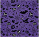 3-ply Napkins "Violet Halloween" 33x33 Set of 20 pcs
