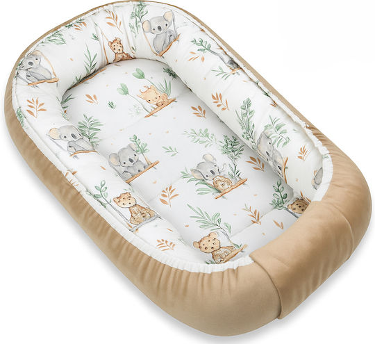 Maboo Baby Nest Velvet Happy Savanna 50x90cm