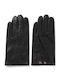 Men's Leather Gloves Black Jaan