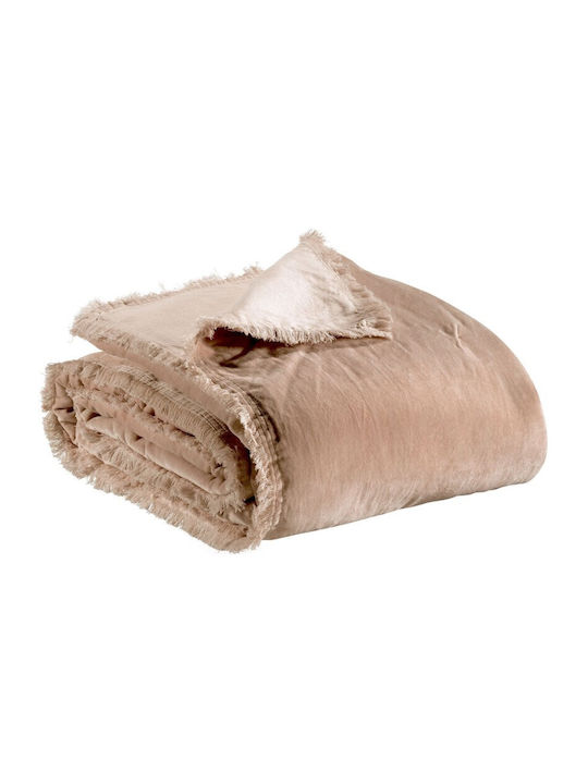 Vivaraise Duvet King Size 260x260cm Fara Taupe