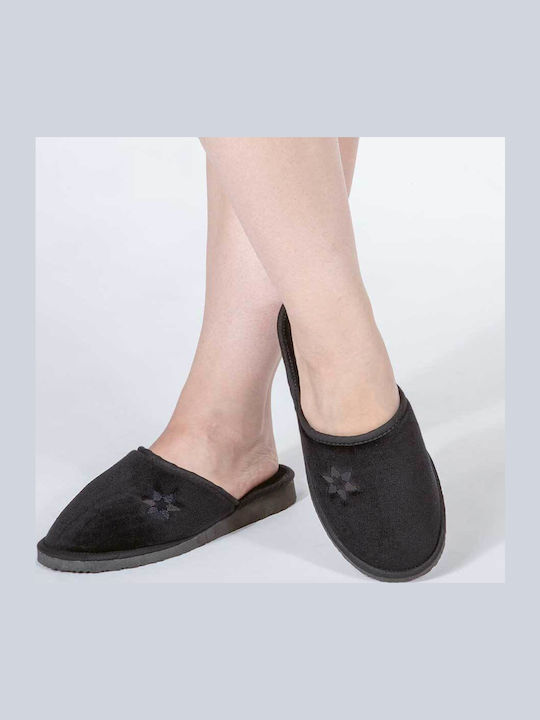Amaryllis Slippers Зимни Дамски Чехли Черен