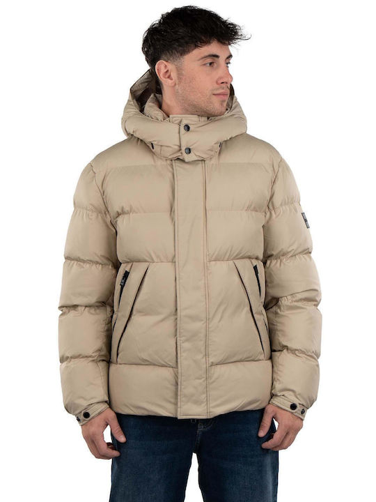Boss Jacke Puffer Beige