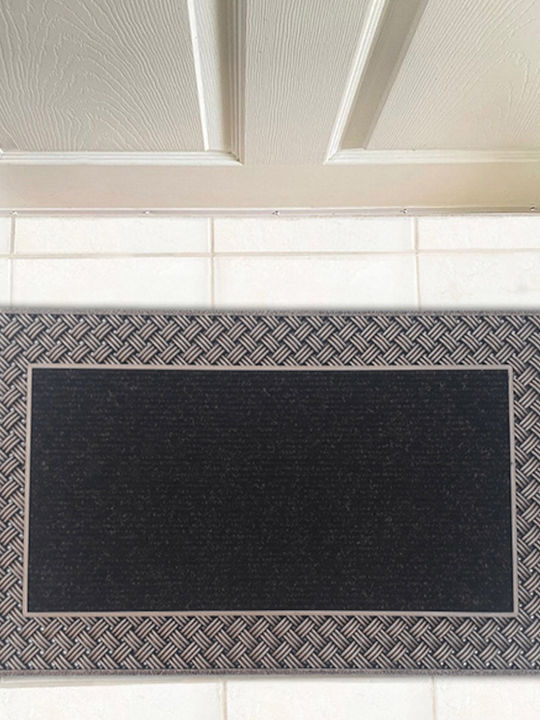 Entrance Mat Carpet Gray 45x75cm