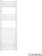 Thermo Electric Towel Rail 120x40cm White