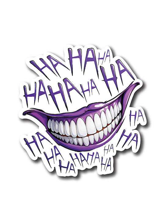 Decorative Sticker Wall Vinyl Joker Smile 1pcs 20x20cm