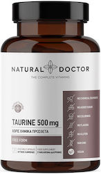 Natural Doctor Taurin 500mg 120 Kapseln Natürlich