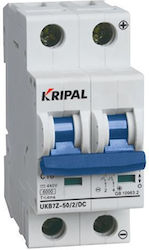 Kripal Αυτόματη Ασφάλεια Διπολική AC/DC 209-002100225 Kripal Αυτόματη Ασφάλεια Διπολική AC/DC 209-002100225