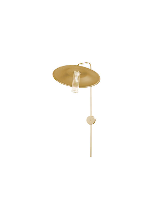 Luma Leuchte Wand mit Fassung E27 Oxidized Gold...