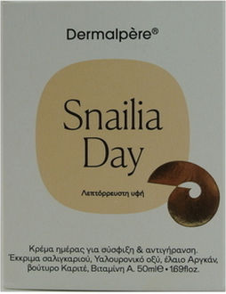Dermalpere Snailia Light Lightweight Cream Face Day 50ml
