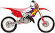 Blackbird Racing Sticker Set 2147aa Honda Cr 250 R 02-07 Honda Cr 125 R 02-07 Purple-Red-White