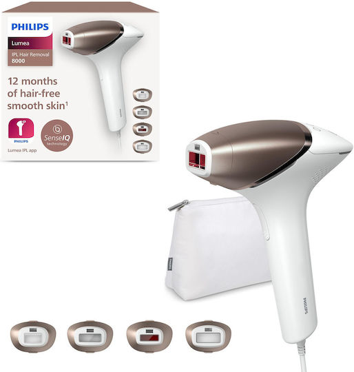 Philips Lumea IPL Series 8000 Epilator Laser pentru față, corp și bikini BRI948/00