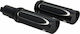 Arlen Ness Grip Closed Handlebar 25.4mm Length:14cm Deep Cut Throttle-by-wire Twist Throttle Hard 500-069 Black