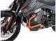 Apărători motor portocalii KTM 890 Adventure R Rally '21-'22 5017617 00 06 Hepco & Becker