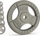 Cast Iron Weight Plates 1" Standard Tri Grip Pairs 2 X 5kg