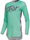 Thor Sportmode Γυναικεία Μπλούζα Motocross Μακρυμάνικη Πράσινο Χρώμα