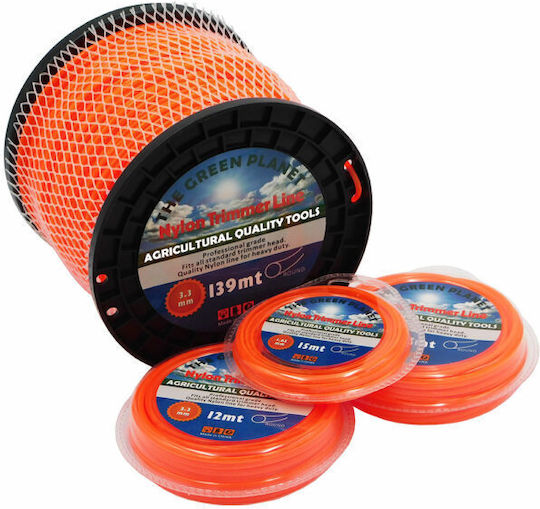 The Green Planet Round Brush Cutter Trimmer Line 3mm 56m Α-Η3511