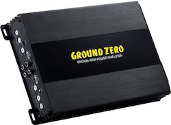 Amplificator cu patru canale Ground Zero Gzia 135.4 4x140w RMS Amplificator cu patru canale Ground Zero Gzia 135.4 4x140w RMS