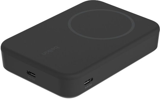 Belkin BPD008BTBK MagSafe Power Bank 10000mAh 15W Μαύρο