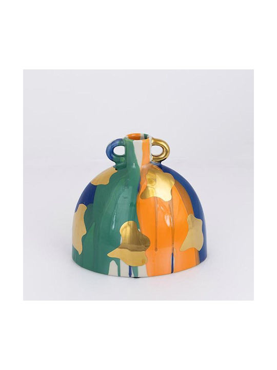 Vază Decorativă Ceramică Verde 20.7x14x21.5cm 1buc