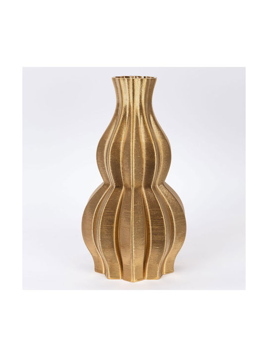 Διακοσμητικό Βάζο Porzellan Gold 3x3x35cm 1Stück