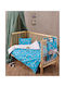 Kentia Set Copertă de Pătuț cu Față de Pernă Comet Set Comet 100x140cm.