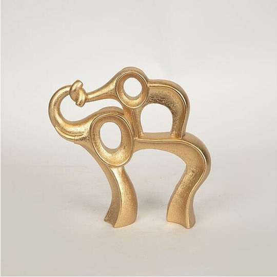 Decorative Elephant Polyresin 19.5x6.4x19.2cm 1pcs