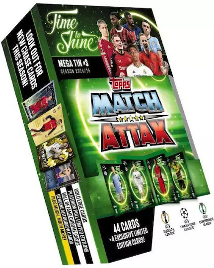 Topps Match Attax Ucc 2024-25 Cards Mega Tin #3 48 Cards