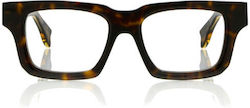 Monokol Acetat Brillengestell Braun Schildpatt Monokol Acetat Brillengestell Braun Schildpatt