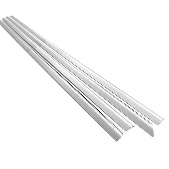 Set 4 Stainless Steel Window Trim Ornaments Suzuki Vitara 2015 Later