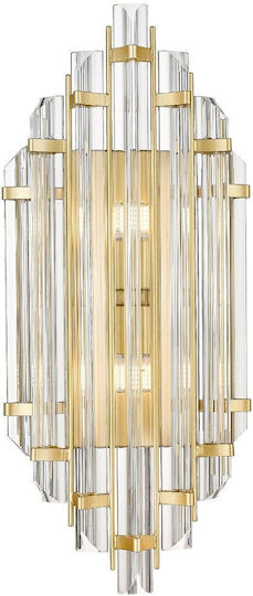 Zuma Line Lamp Wall with Socket G9 Gold