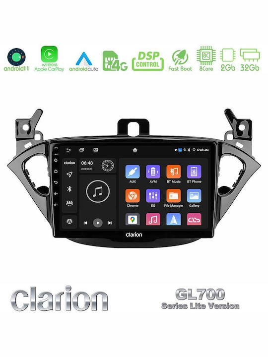 Clarion Автомобилна Аудио Система (Блутут/USB/WiFi/GPS/Apple-Carplay/Android-Auto) с Тъчскрийн 9"
