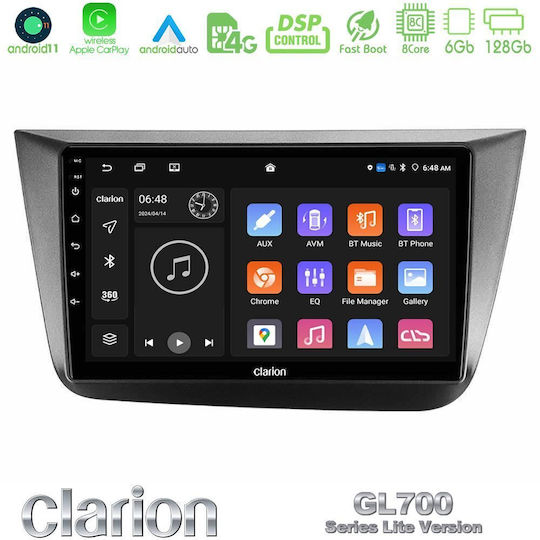 Clarion Автомобилна Аудио Система (Блутут/USB/WiFi/GPS/Apple-Carplay/Android-Auto) с Тъчскрийн 9"