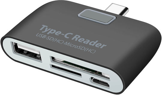 USB-C-zu-USB-Micro-USB-Adapter SD/Micro-SD-Kartenleser