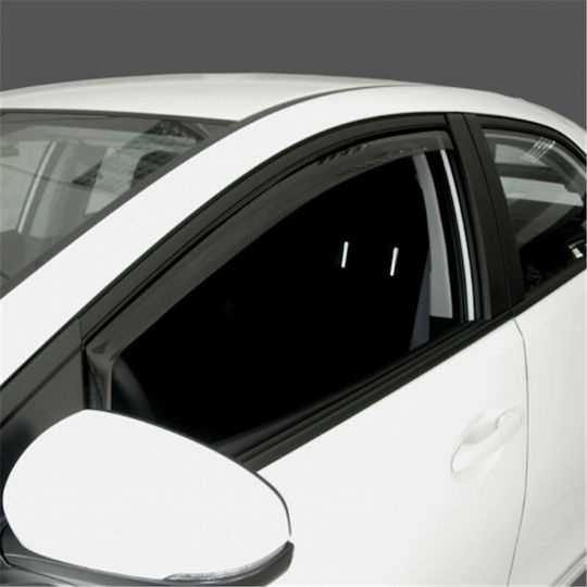 Farad Set of Windbreakers Front Car for Toyota C-HR 2024 5D 2pcs