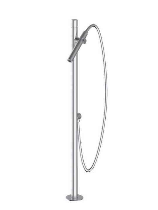 Kolossos Amestecare Baterie Cadă Set complet Inox Argintiu