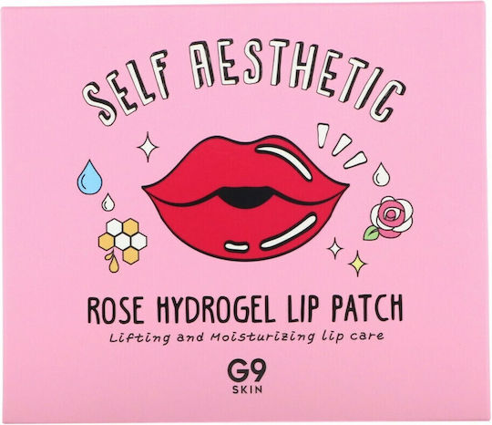 G9 Skin Self Aesthetic Rose Hydrogel Μάσκα Χειλιών 3gr