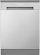LG Freistehender Geschirrspüler für 13 Gedecke B60xH84.5cm Inox