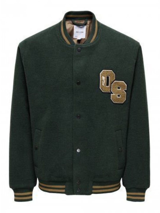 College Jacket D.k Green