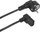 Maclean Energy Schuko - IEC C14 Cable 3m Μαύρο MCTV-854