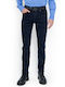 Herren Jeanshose Regulär Gerade Fit Marineblaue